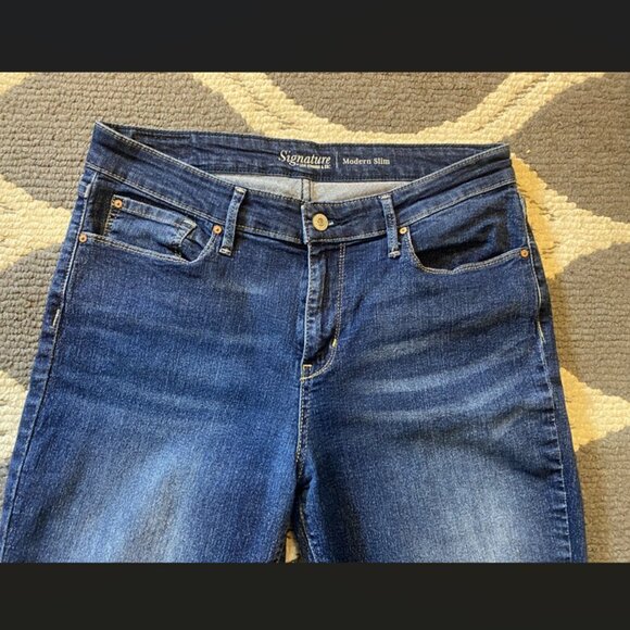 Levi's Women's Signature Modern Slim Stretch Jeans Size 12 - Picture 8 of 11